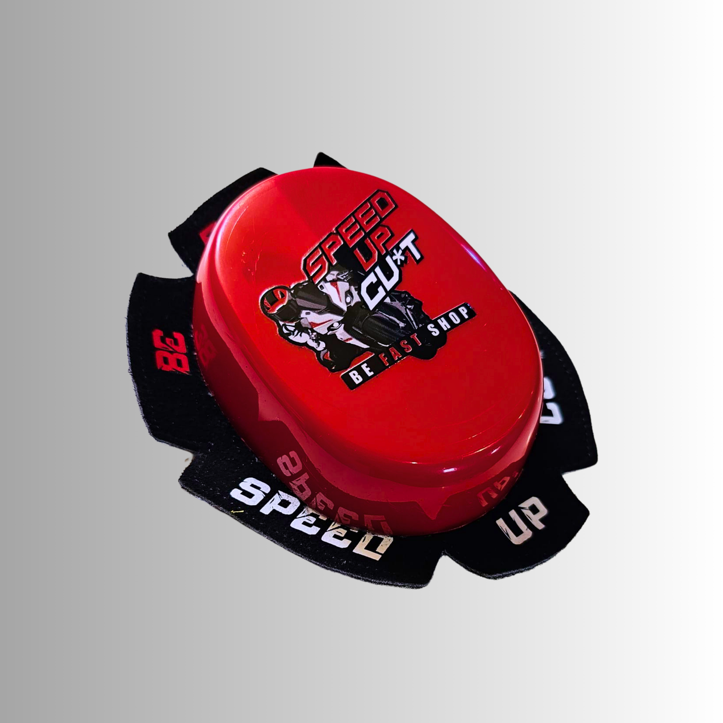 Plastic Knee Sliders - SPEED UP CU*T - BE FAST SHOP ( standard velcro )