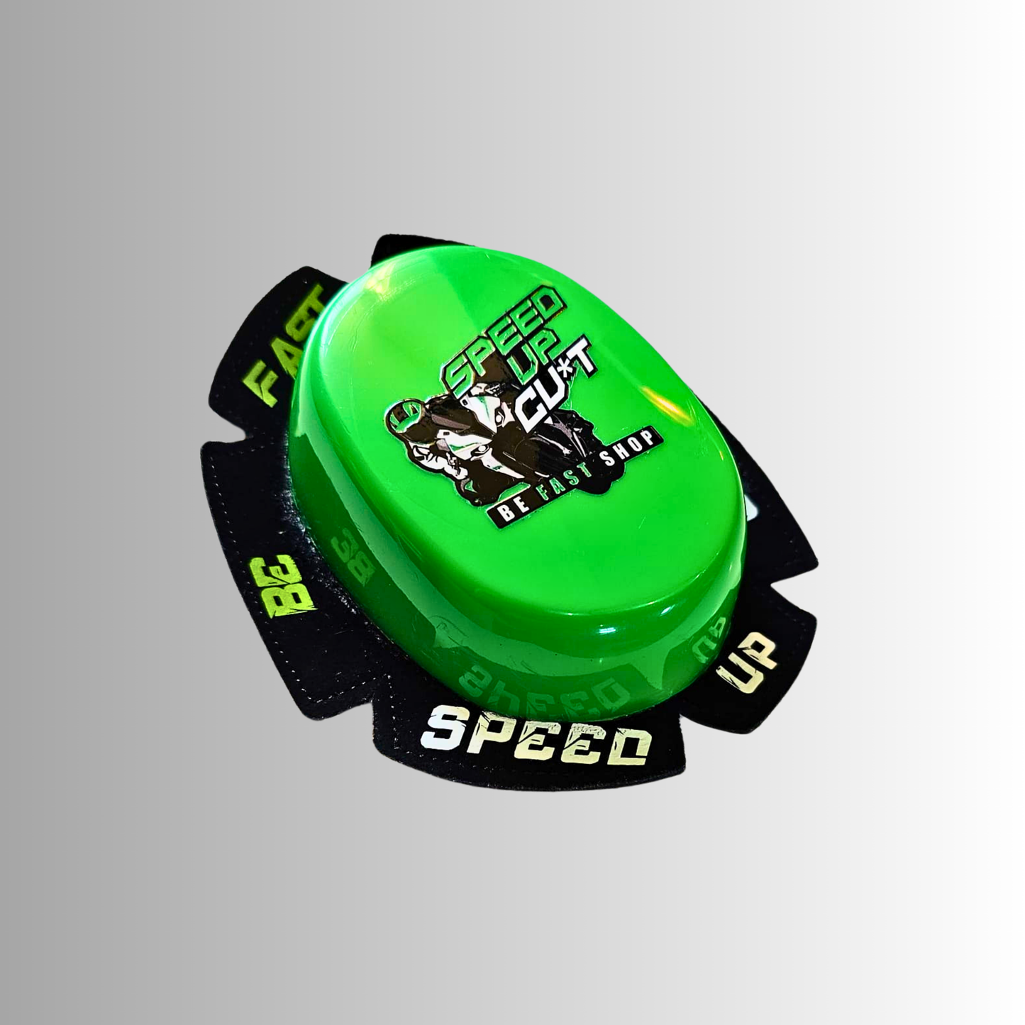 Plastic Knee Sliders - SPEED UP CU*T - BE FAST SHOP ( standard velcro )
