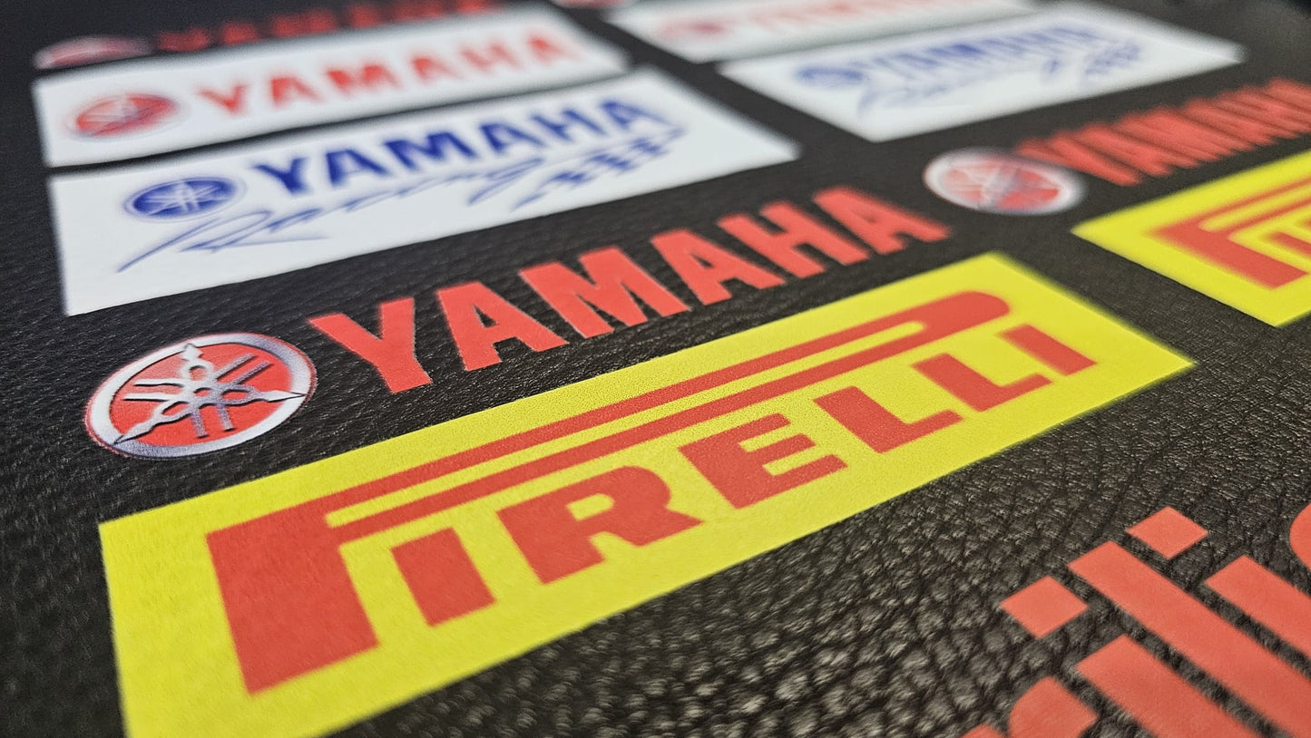 4 x Small personalised logo patches