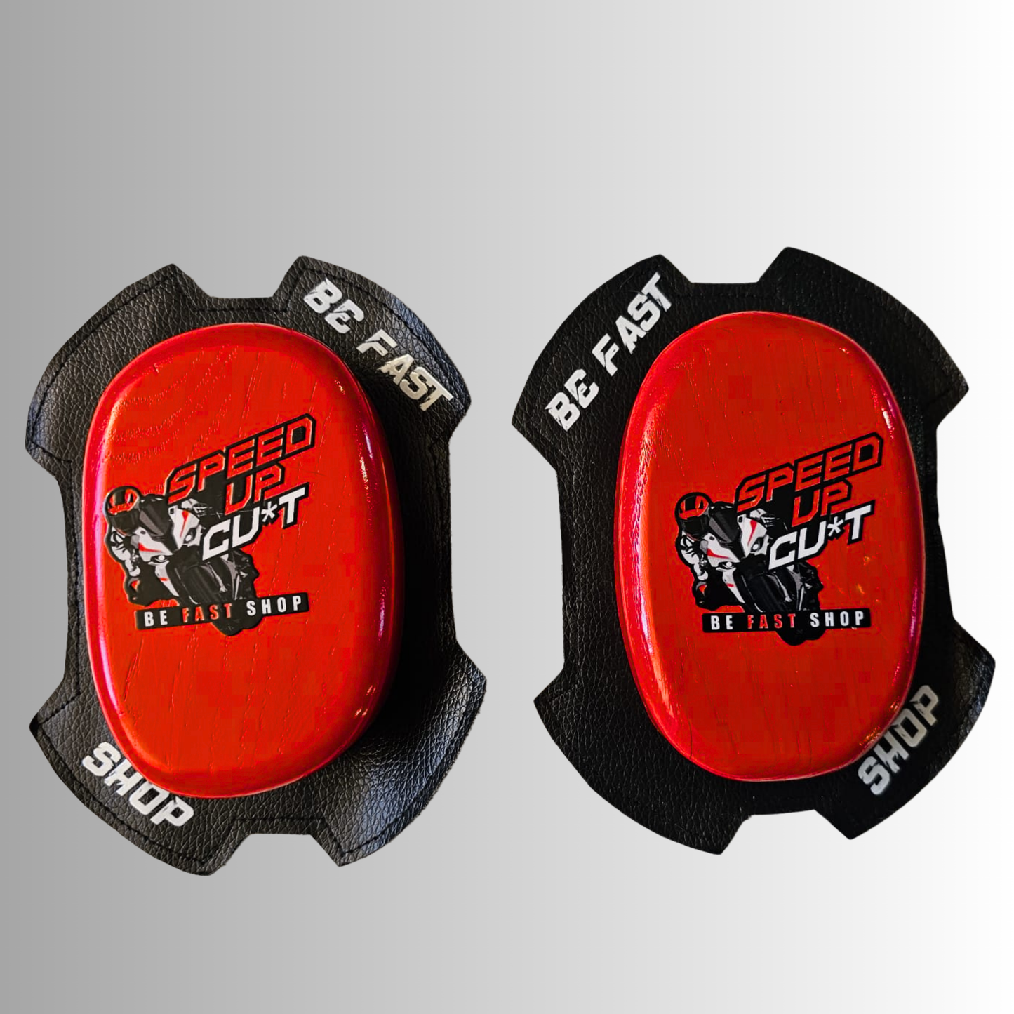 REVERSE VELCRO - Wooden knee sliders CLASSIC -   BE FAST & SPEED UP CU*T