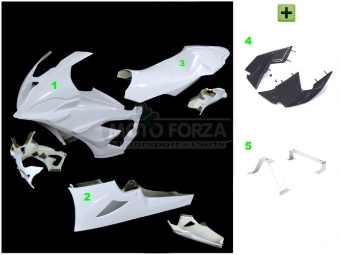 Race Fairing Kit  - BMW S1000RR 2023-2024 - MOTO FORZA