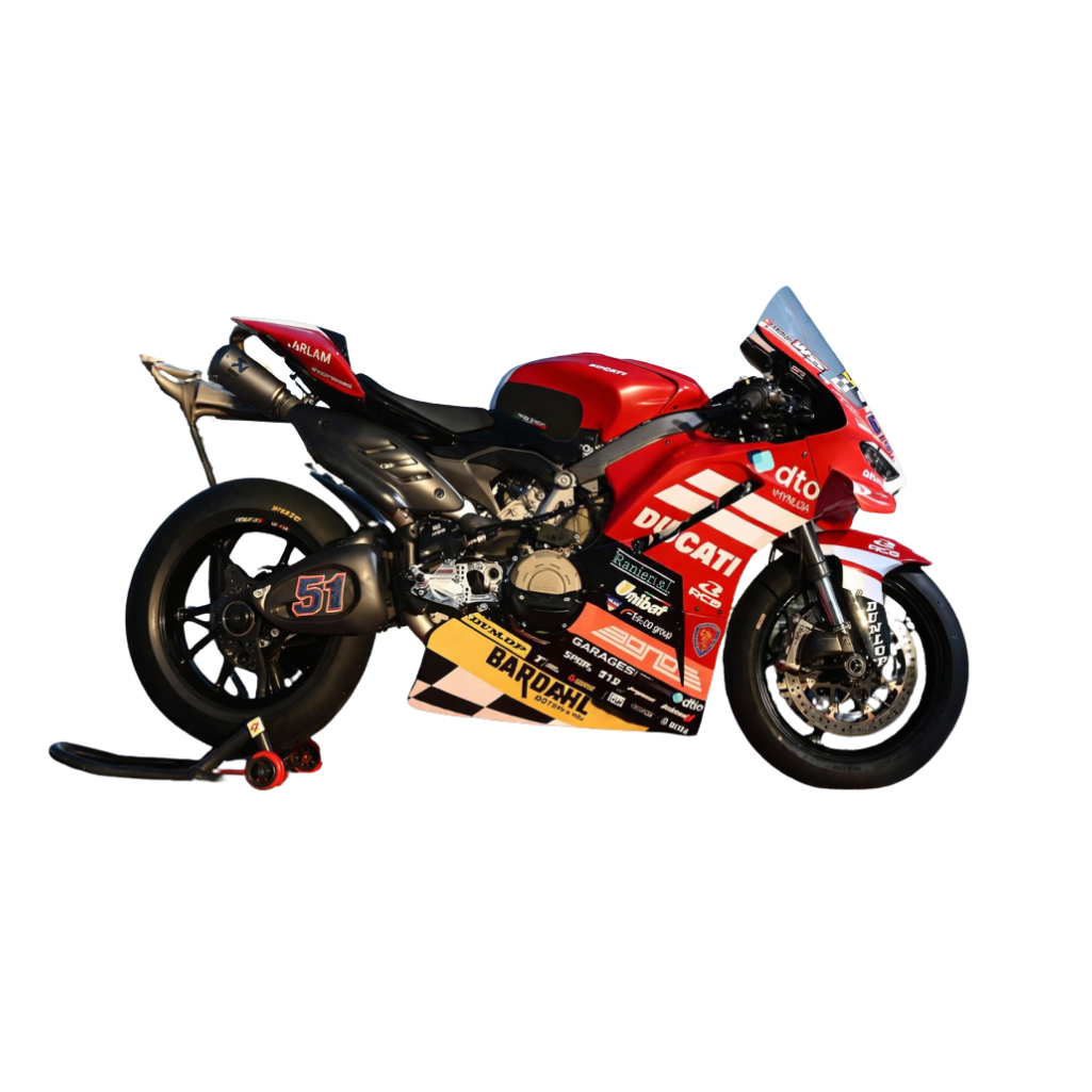 Painted Race Fairings Ducati Panigale V4R 2026 + Winglets - MXPCRV19210