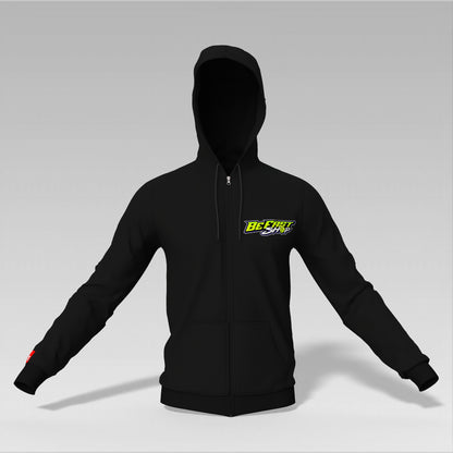 BE FAST Zip Hoodie  - BFS LOGO