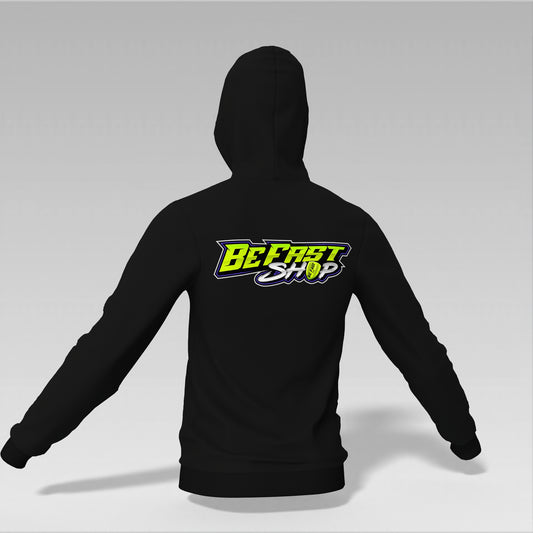 BE FAST Zip Hoodie  - BFS LOGO