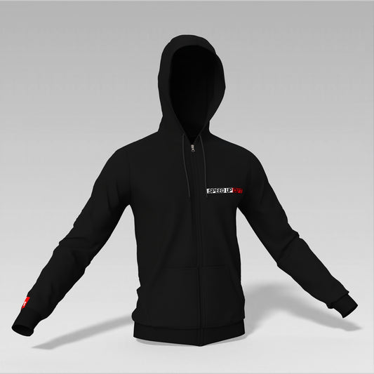 BE FAST Zip Hoodie  - SPEED UP CU*T