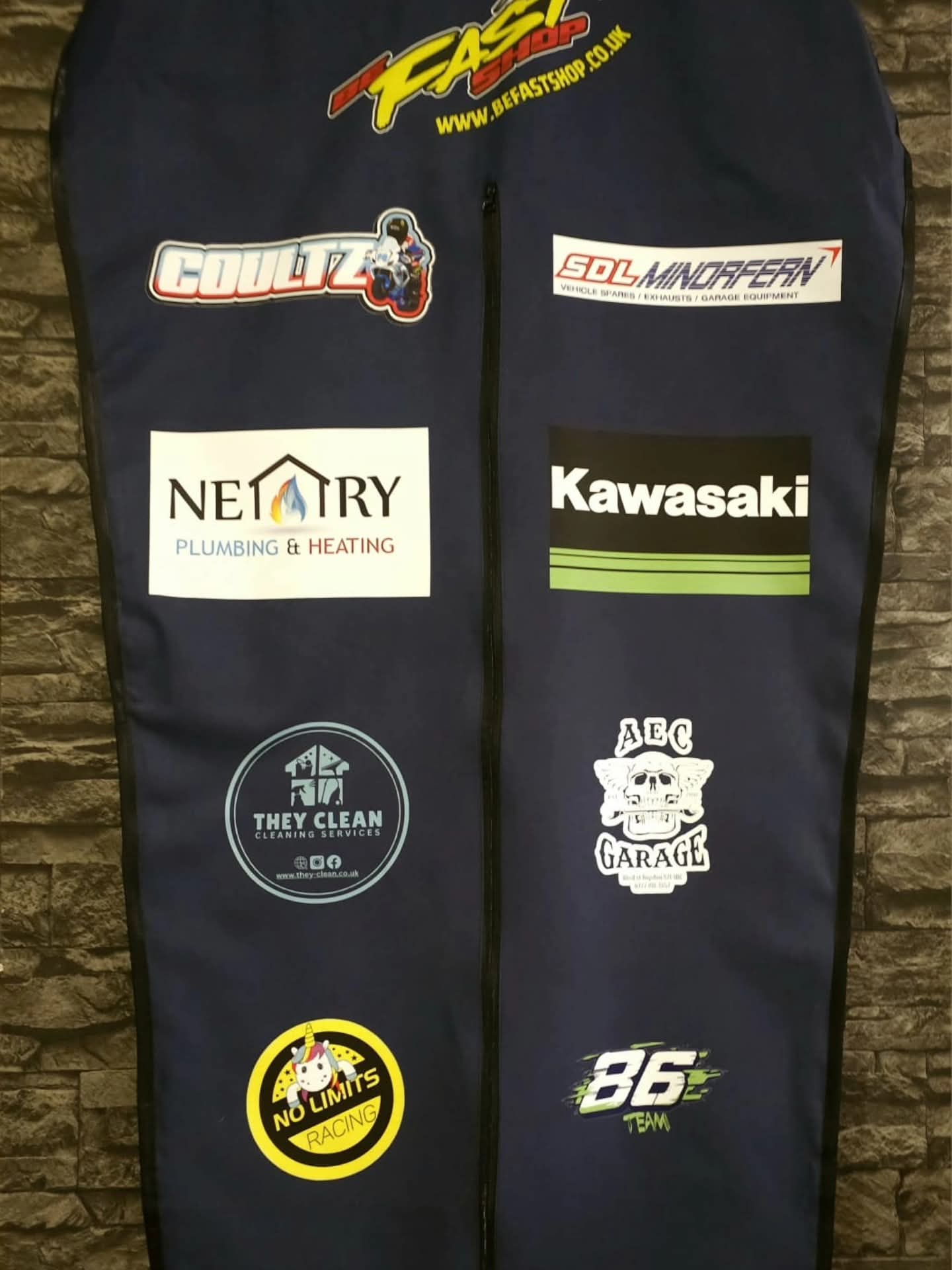 Motorcycle Suit Cover with personalization – Waterproof NEW DESIGN