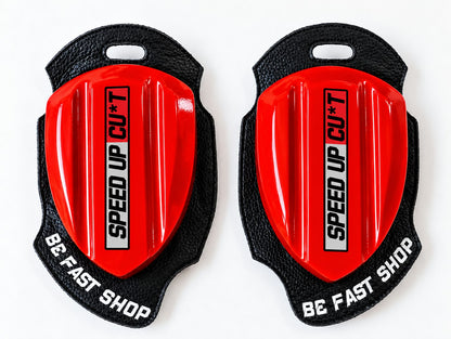 REVERSE VELCRO  - Wooden knee sliders BE FAST - PRO  V2 REVERSE VELCRO