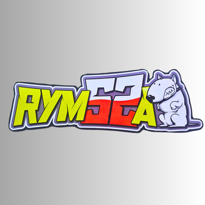 1 x Large personalised logo patches