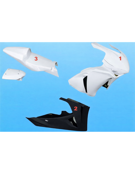 Painted Race Fairings Honda Cbr 1000 RR 2008 - 2011 in 2 Colours like the picture - MXPCRV5764