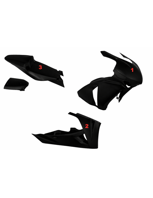 Painted Race Fairings Honda Cbr 1000 RR 2008 - 2011 in 2 Colours like the picture - MXPCRV5765