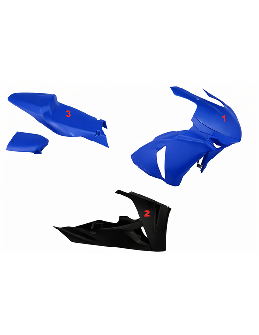 Painted Race Fairings Honda Cbr 1000 RR 2008 - 2011 in 2 Colours like the picture - MXPCRV5766