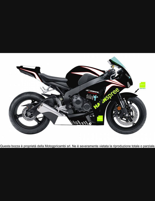 Painted Race Fairings Honda Cbr 1000 RR 2008 - 2011 - MXPCRV5590