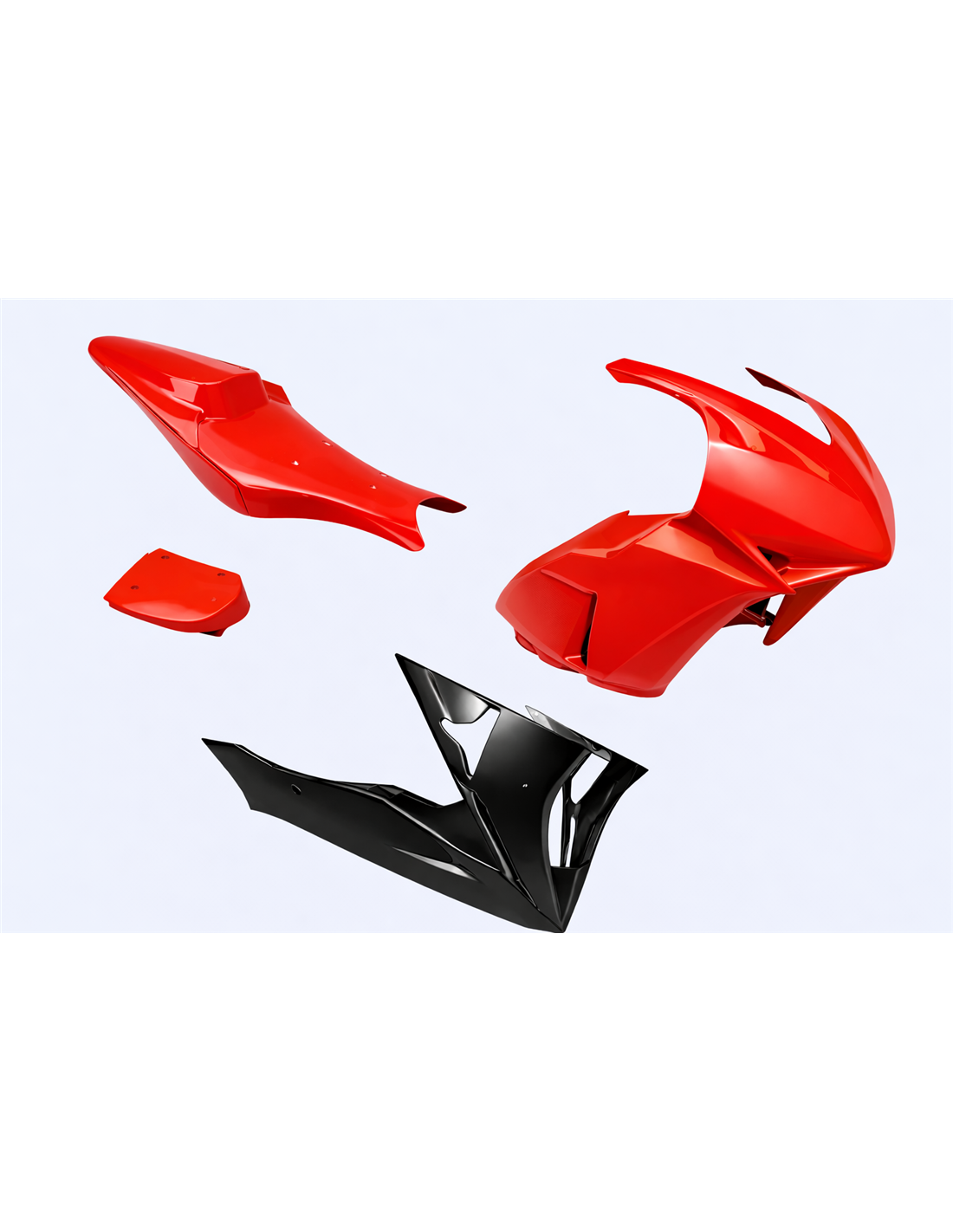Painted Race Fairings Honda Cbr 1000 RR 2012 - 2016 in 2 Colours like the picture - MXPCRV5772