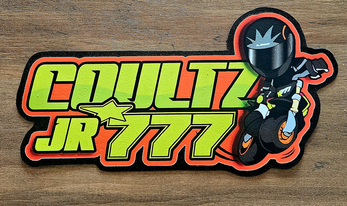 1 x Large personalised logo patches
