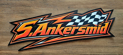 1 x Large personalised logo patches