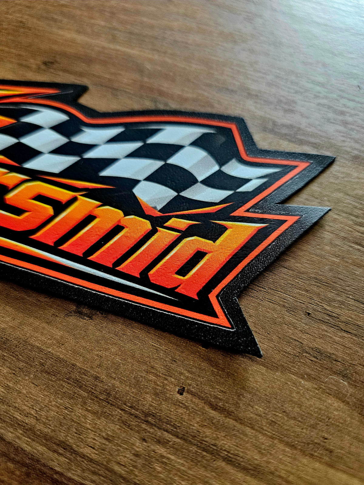 4 x Small personalised logo patches